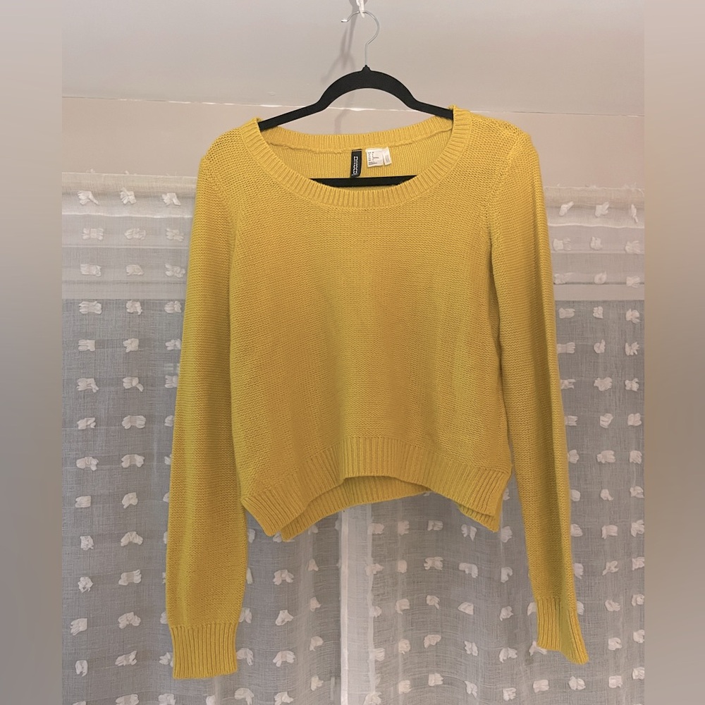 H&M cropped sweater